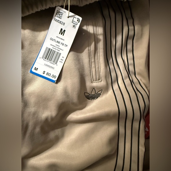 Adidas Originals [M] Men’s Firebird Outlined Track Pants Magic Beige IW5828 - Picture 4 of 7